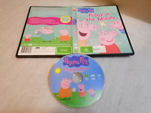 PEPPA PIG - PIGGY IN THE MIDDLE (10 Piggy Tales) - UK eOne 4 kids DVD - Region 4