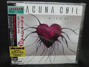 LACUNA COIL Within Me JAPAN CD Ethereal Apocalyptica Agony Scene Italy Gothic - Picture 1 of 2