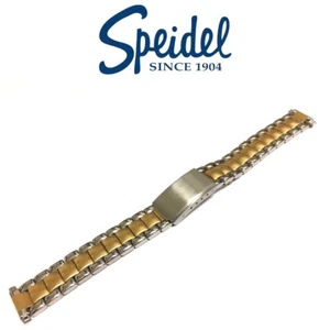 SPEIDEL 1829/15 TWO TONE STAINLESS STEEL WATCH LINK BRACELET BAND 12-14mm - Picture 1 of 5