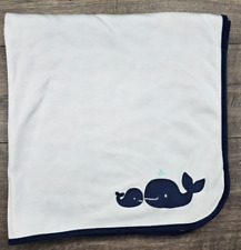 Baby Boy Gymboree Newborn Essentials Blue Whale Blanket