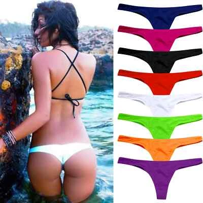 Exy Tiny brasilianische Bikinihose weibliche Bademode Damen G-String Slip Micro - Bild 1 von 4