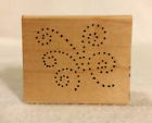 Inky Antics Air Spray Ocean Spray Air Movement Wood Mounted Rubber Stamp
