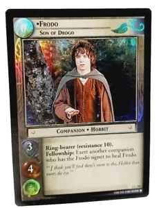 LOTR TCG Fellowship of the Ring FRODO SON OF DROGO 1C290 FOIL NM - Picture 1 of 5