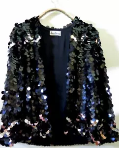 JACK BRYAN BLACK SILVER PEACH DISK JACKET WOMEN FANCY EVENT - Bild 1 von 7