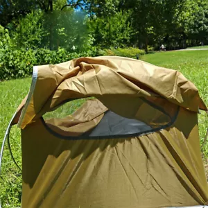 GREEN Ultralight Single Person Bivy Tent Waterproof 1 Man Tent For Cam BB - Picture 1 of 12