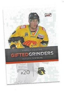 DEL Player Card - Istvan Sofron - Krefeld Penguin - Gifted Grinders Insert #GG06