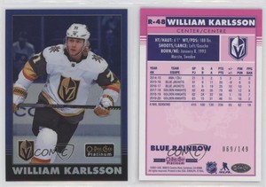 2020-21 O-Pee-Chee Platinum Retro Rainbow Blue /149 William Karlsson #R-48