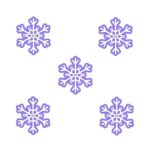 Snowflake Vinyl Sticker Waterproof Durable Winter Decal Car Truck Bottles Laptop - Picture 1 of 10