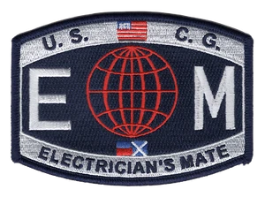 Parche de clasificación de compañero de electricista de la Guardia Costera - Imagen 1 de 6