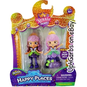 Shopkins NIB PRINCESS BERYL Happy Places Royal Trends  Figure Doll Toy Blueberry - Picture 1 of 3