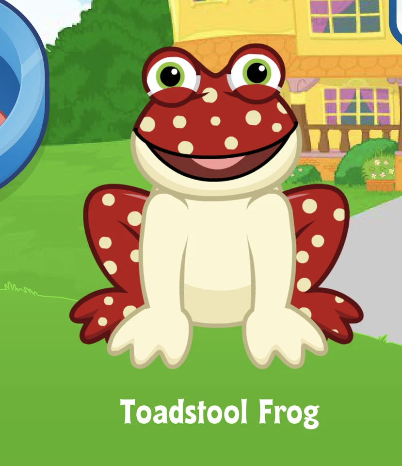 Webkinz Toadstool Frog Virtual Adoption Code Only Messaged Webkinz Red Frog Code - Image 1 of 1