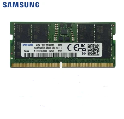 Samsung 16GB RAM DDR5 4800B 4800MHz PC5-38400 Notebook Memory Non-ECC 262-Pin - Image 1 of 4