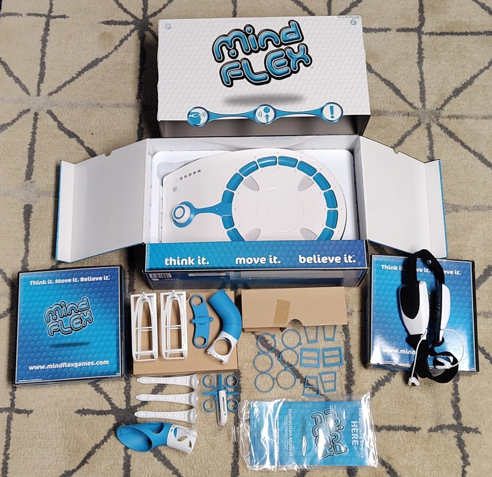 Juego MATTEL 2009 Mind Flex - Think It, Move It, Believe It - Juego completo Foto 1 de 1