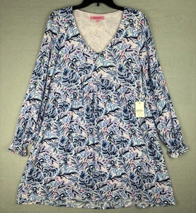 Simply Southern NWT S Babydoll Dress Womens Tunic Gauzy Beach Puff Sleeve READ - Bild 1 von 6