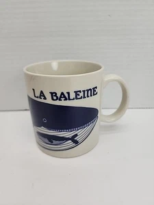Vintage Taylor & Ng "La Baleine" The Whale Mug Tasse, 1979, blau, selten - Bild 1 von 9