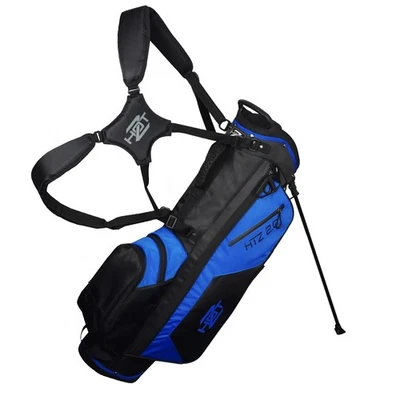 New Hot-Z Golf 2.0 Stand Bag Blue/Black - Image 1 of 4
