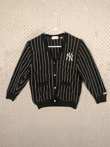Kith Kinder Kleinkinder Jungen 10/12 MLB New York Yankees Boucle Strickjacke jägergrün - Bild 1 von 14