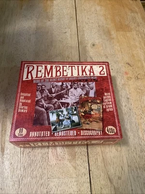 Rembetika 2: More of the Secret History of Greece's Underground Music 4 CD Box Foto 1 de 4