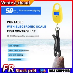 Balance à bagages avec pince de contrôle du poisson, balance de poids pour la pê - Afbeelding 1 van 9
