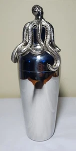 Pier 1 Cocktail Martini Shaker - RAR Edelstahl / Aluminium, maritimes Motiv - Bild 1 von 21