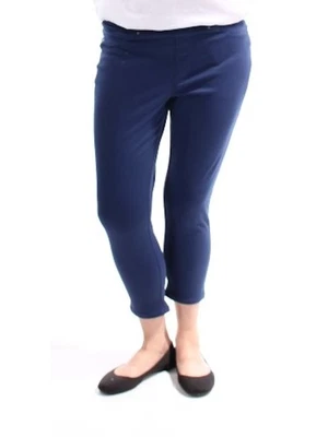 Leggings Capri STYLE & COMPANY Feminina Azul Marinho Bolso M - Imagem 1 de 4