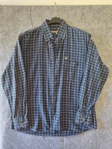 Avirex Vintage Checked Shirt blue - Size L - Imagen 1 de 7
