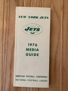 1970 New York Jets Press-TV-Radio Guide - Picture 1 of 4