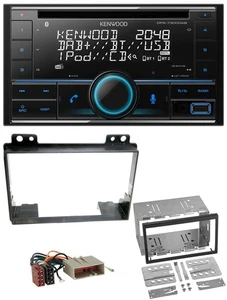Kenwood CD 2DIN DAB USB MP3 Bluetooth Autoradio für Ford Fiesta 03-05 Fusion 02- - Bild 1 von 8