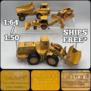 Vintage ERTL John Deere International CAT Construction Equipment - Scale Varies - Picture 1 of 24