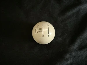 VINTAGE HURST 4 SPEED SUPER SHIFTER KNOB MUNCIE CHEVY PUSH DOWN REVERSE CAMARO - Picture 1 of 5