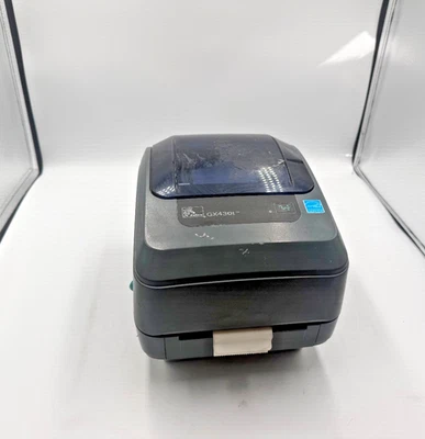 Zebra GX430t Thermal Transfer Barcode Label Printer - Image 1 of 4