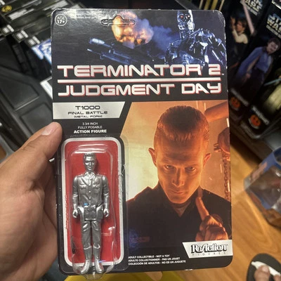 Funko ReAction Terminator 2 Judgement Day T1000 Final Battle Posable Figure - Image 1 of 4