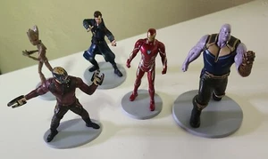 Menge 5 PVC Cake Topper Figur 3" Figur Disney Marvel - Bild 1 von 11