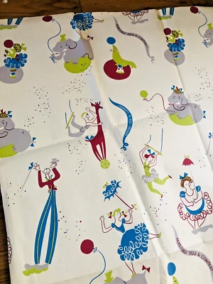 Vintage Marshall Field's Wrapping Paper Children's Department Circus 1950s - Image 1 of 4