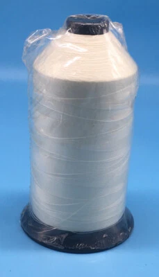 White Sewing Thread D 69B Bonded Nylon Upholstery 16oz  Spool - Image 1 of 4