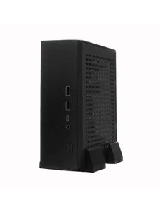 NEW Mini ITX SKTC M09 Silent HTPC PC Case DC-to-ATX Power Supply Board Chassis - Picture 1 of 7