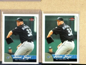 Roy Halladay-2 Card Lot- 2007 Fleer-#32-Phillies-Blue Jays-Mint - Picture 1 of 1