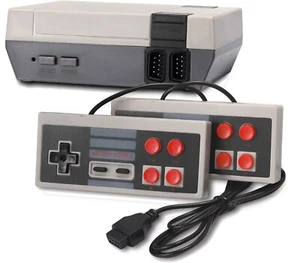 MINI CONSOLE RETRO 620 GIOCHI ANNI 80-90 CLASSICI 2 CONTROLLER JOYSTICK GAMEPAD - Foto 1 di 5