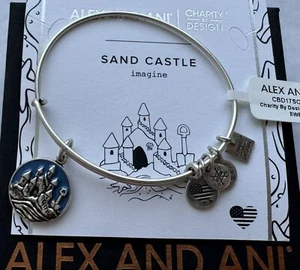 Alex and Ani 'Charity by Design, Sand Castle' Imagine Charm Armreif - Bild 1 von 6