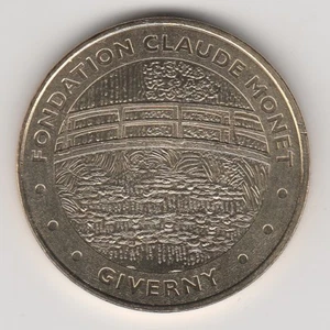 A 2023 TOKEN MEDAILLE MONNAIE DE PARIS -- 27 620 N°2 GIVERNY C. MONET LE PONT - Picture 1 of 2