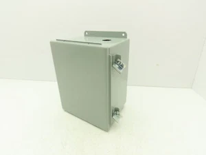Hoffman A10086CH Contenitore Elettrico JIC Interruttore Pannello Box 10x8x6" Montaggio a Parete - Foto 1 di 11