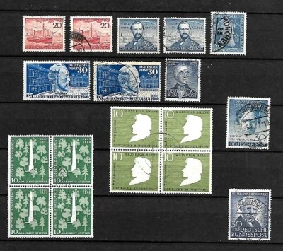 Germany LOT USED Sc 735 BL4 740 BL4 B332-33,B337,9N81-83 See DESCRIPTION SCAN   - Image 1 of 4