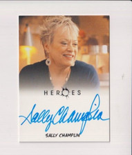 SALLY CHAMPLIN AUTOGRAPH 2010 HEROES "LYNETTE" AUTO RITTENHOUSE ARCHIVES CARD
