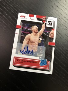 2023 Donruss UFC Jack Della Maddalena Rated Rookie Autograph #208 - Welterweight