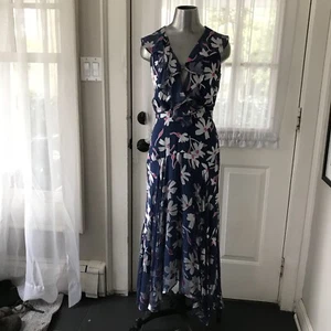 NWT SALONI Size 0 Blue Dress - Picture 1 of 3