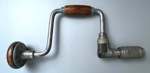 Vintage Stanley Nº Broca de mano reversible de trinquete 923-10 pulgadas - Imagen 1 de 9