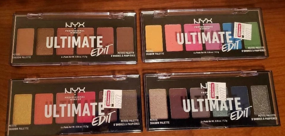 NYX Ultimate Edit Petite Shadow Palette ~ Choose From 4 Shades - Image 1 of 1