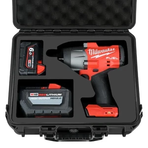 Case for Milwaukee M18 Impact and Torque Wrench - Waterproof Hard Tool Box fo... - Picture 1 of 7