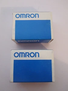 2 X OMRON H7ET-B TIME COUNTER TOTALIZER UNUSED - Picture 1 of 12