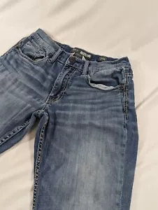 BKE Buckle Jake Straight Leg Jeans Mens 29R (28x31) Lightweight Distressed - Picture 1 of 6